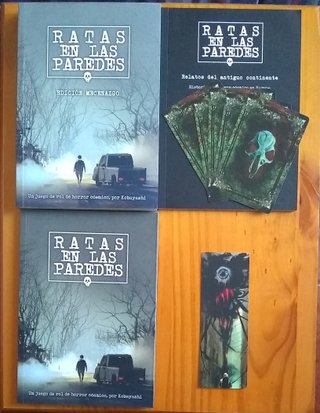 (SI ENVIO) PACK RATAS EN LAS PAREDES JUEGO DE ROL
