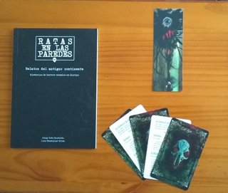(SI ENVIO) PACK RATAS EN LAS PAREDES JUEGO DE ROL