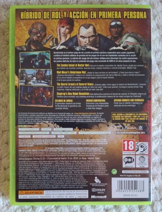 🇪🇸 Xbox 360 Borderlands Edición Juego del Año