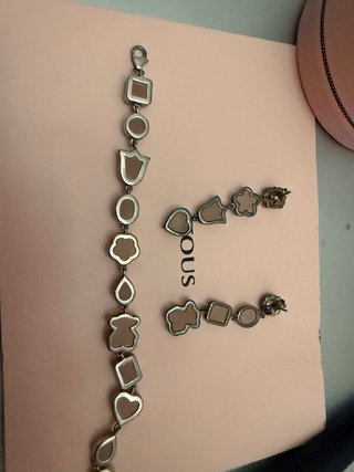 Conjunto Tous Pulsera y Pendientes