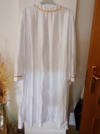 Disfraz Ángel Blanco y Dorado Talla Única
