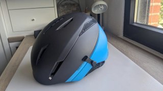 Casco de esquí Salomon azul  (62-64 cm)
