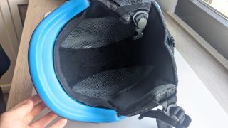 Casco de esquí Salomon azul  (62-64 cm)