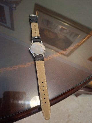 Reloj Olimpia Cuarzo Negro/Plata