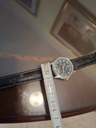 Reloj Olimpia Cuarzo Negro/Plata