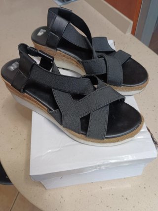 Sandalias negras Talla 37