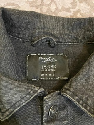 Lote 2 giacche in denim Pull&Bear
