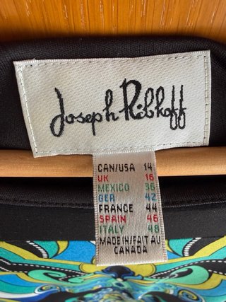 Joseph Ribkoff  Vestido estampado talla 46