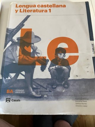 Lote de cuatro libros de 1 de bachillerato
