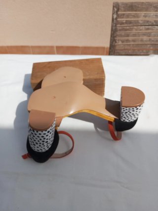 Sandalias de tacón mujer