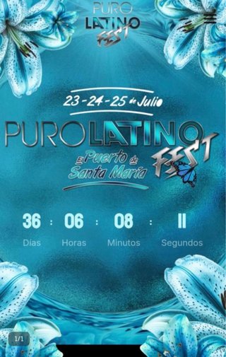 Puro Latino Fest Puerto Santa Maria