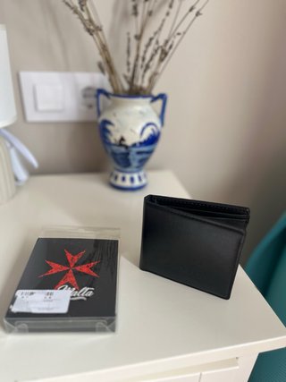 Cartera chico Malta negra