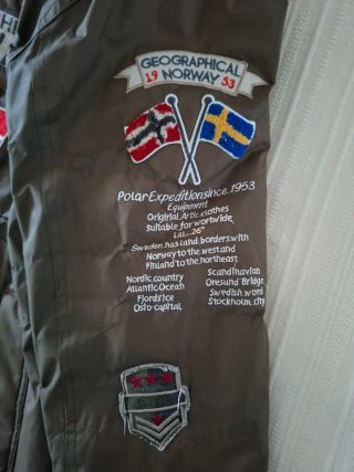 Abrigo Geographical Norway Talla M Verde Oliva
