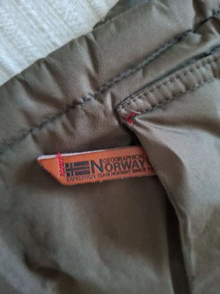 Abrigo Geographical Norway Talla M Verde Oliva
