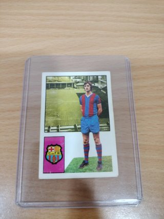 Cromo Cruyff FC Barcelona 1974/75