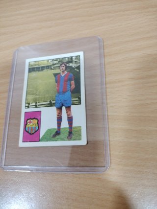 Cromo Cruyff FC Barcelona 1974/75