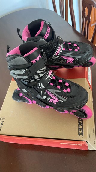 Patines en línea ROCES ROLER ajustables niña