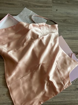 Camisón Seda Sleep & Glow Talla Única Rosa