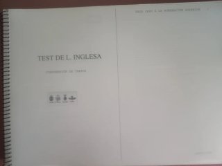 Test lengua inglesa fuerzas armadas