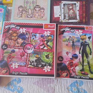 Lote 7 puzzles infantiles (100, 160, 200 piezas).