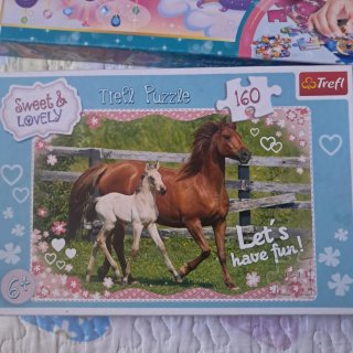 Lote 7 puzzles infantiles (100, 160, 200 piezas).