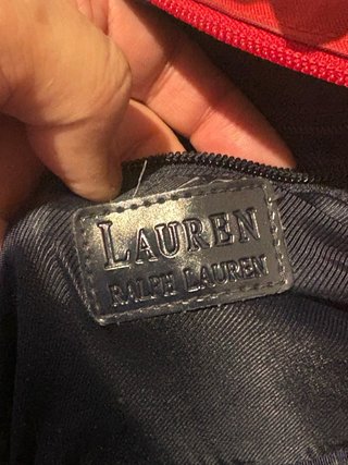 Bolso Ralph Lauren Rojo