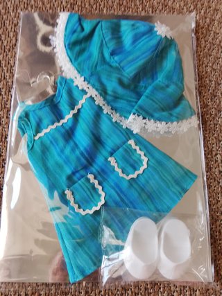 Moda Nancy 60s, 70s, 80s Vestido y Sombrero