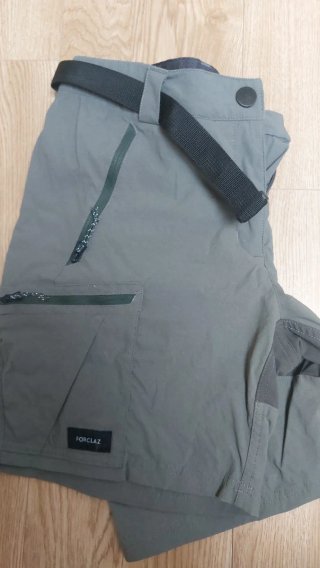 Forclaz Pantalón Corto Montaña Senderismo Mujer