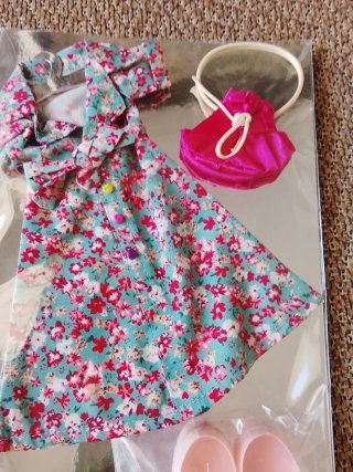 Moda Nancy 60s, 70s, 80s Vestido Flores