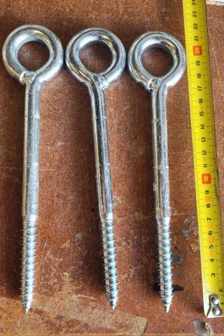 20 Cáncamos 21,5 cm