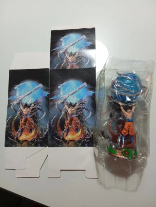 Figura Goku Genki-Dama con Luz