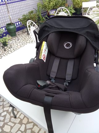 Maxi-Cosi Bugaboo Turtle Air Negro Anclaje gemelar