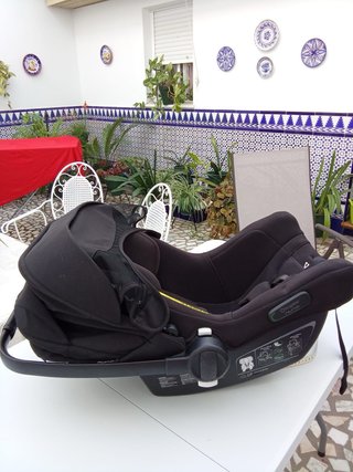 Maxi-Cosi Bugaboo Turtle Air Negro Anclaje gemelar
