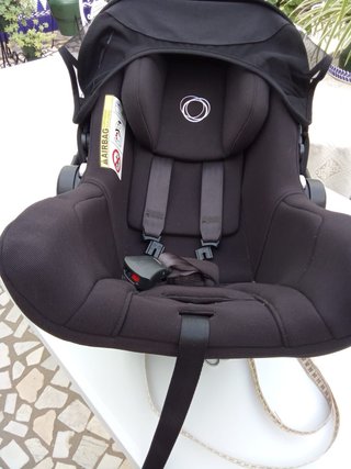 Maxi-Cosi Bugaboo Turtle Air Negro Anclaje gemelar