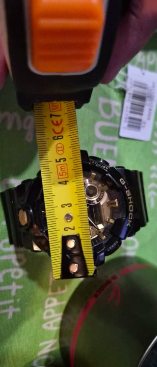 Casio G-Shock GA-710GB-1AER Negro/Dorado