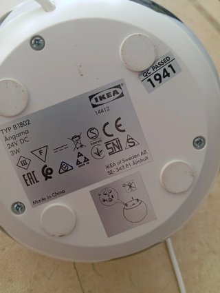 Lámpara Infantil Fútbol Ikea