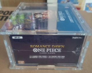 Caja One Piece Romance Dawn OP-01 blue bottom