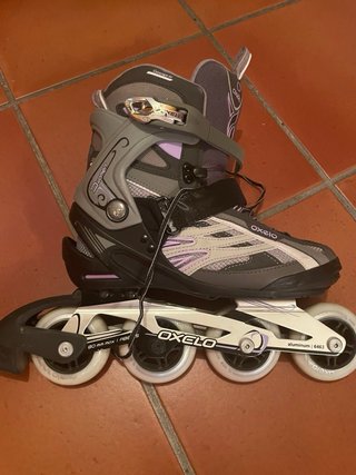 Patines y protecciones, también por separado