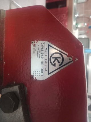Cizalla manual GK C4