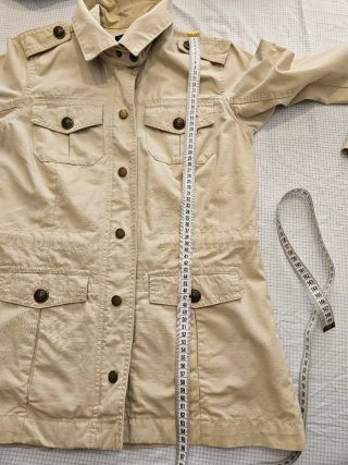 Parka Tommy Hilfiger Beige Mujer