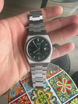 Tissot PRX Powermatic 80 Esfera Verde