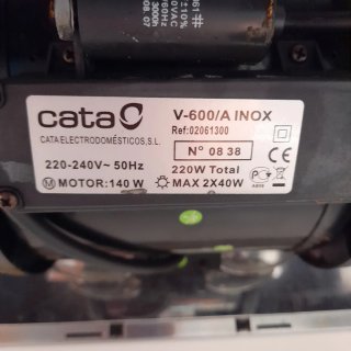 Campana extractora Cata 60cm