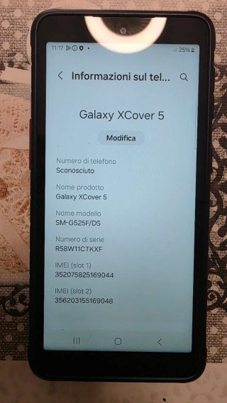 Samsung Galaxy Xcover 5 Nero