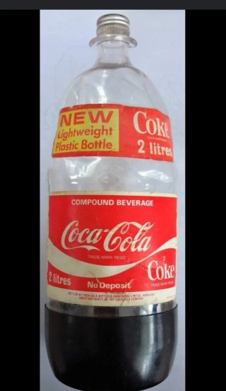 Bottiglie Coca-Cola anni '70-'80