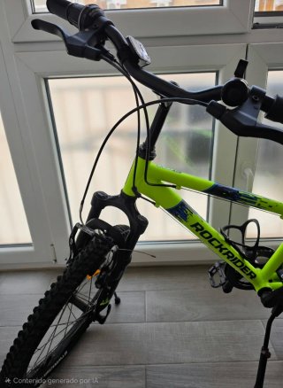 Bicicleta Rockrider ST500 20 Verde