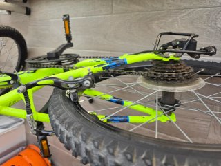 Bicicleta Rockrider ST500 20 Verde