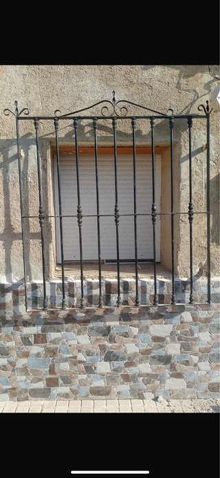 Reja de hierro forjado