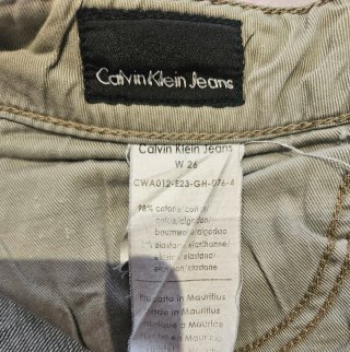 Pantalón vaquero Calvin Klein Jeans. Talla W26