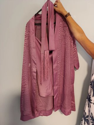 Conjunto fiesta morado Charlotte Talla M