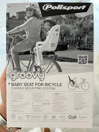 Silla Polisport para Bicicleta Infantil